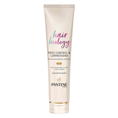 Pantene Amaciador Frizz Control e Luminosidade Hair Biology 160ml